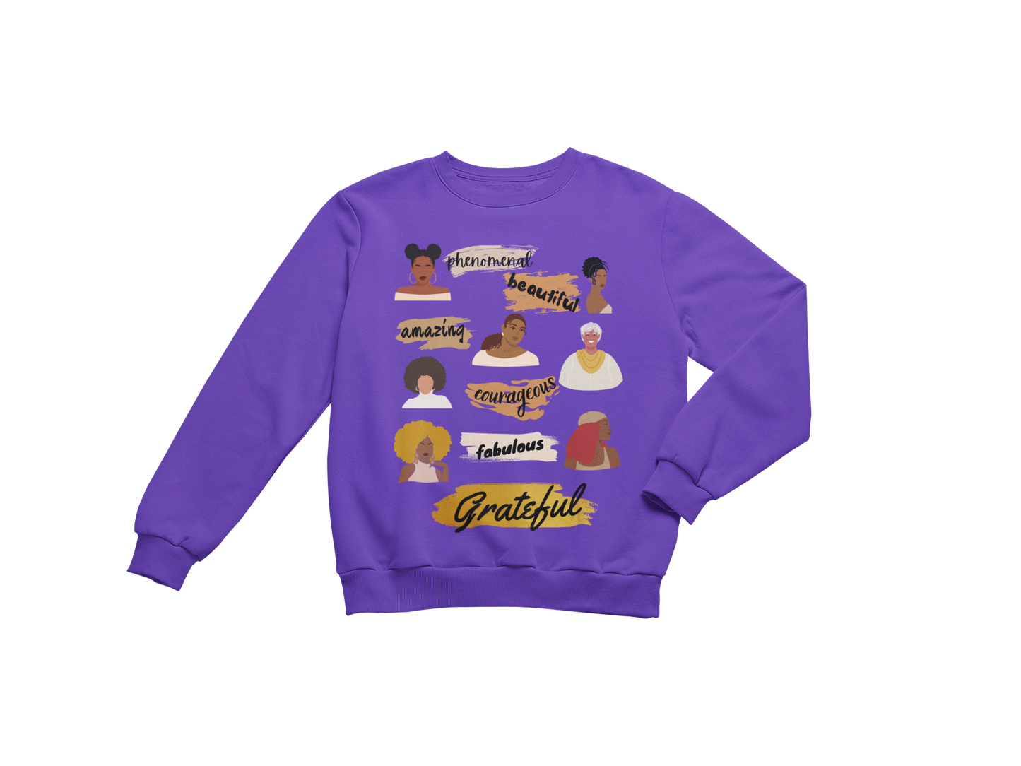 "GRATEFUL" CUSTOM SIGNATURE SWEATSHIRT