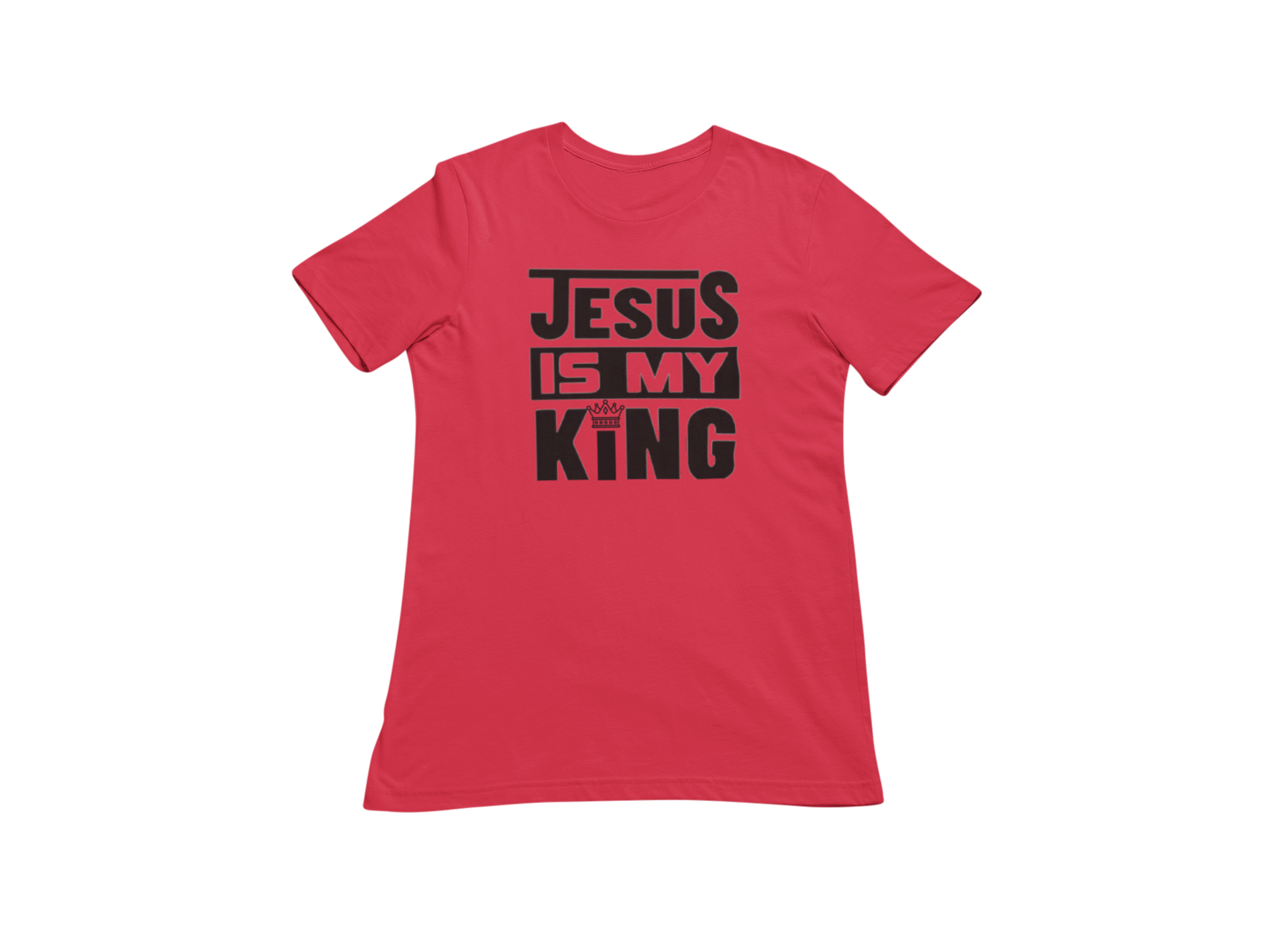 "JESUS IS MY KING" GRAPHIC PRINT (ORIGINAL SMALL PRINT)