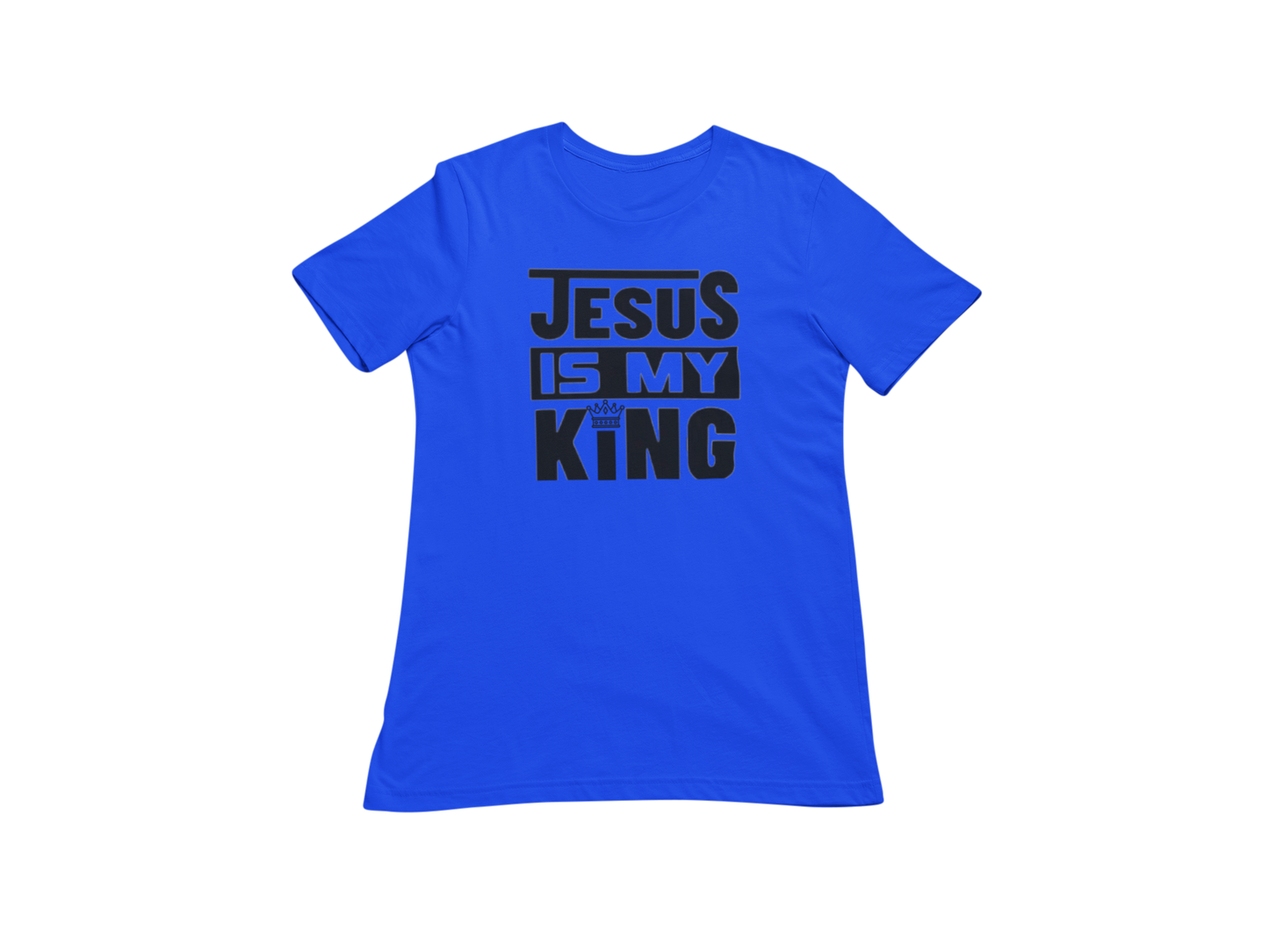 "JESUS IS MY KING" GRAPHIC PRINT (ORIGINAL SMALL PRINT)