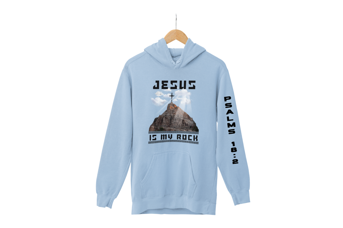 "JESUS IS MY ROCK - PSALMS 18:2" SIGNATURE CUSTOM DESIGN