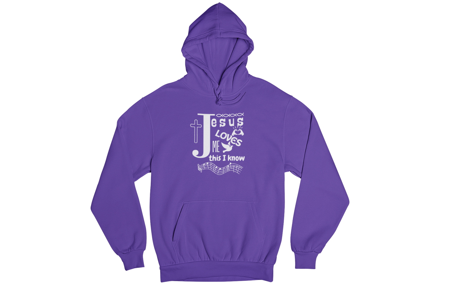 "JESUS LOVES ME THIS I KNOW" CUSTOM GRAPHIC DESIGN