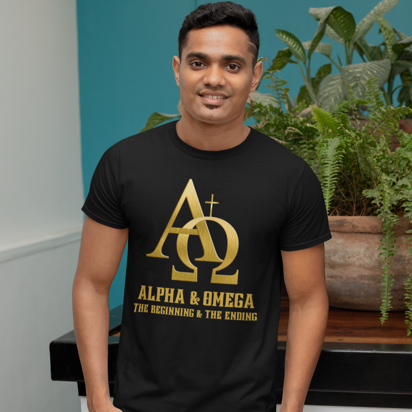"ALPHA & OMEGA - THE BEGINNING & THE ENDING" SIGNATURE CUSTOM DESIGN