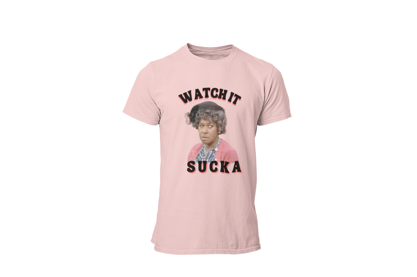 "WATCH IT SUCKA" CUSTOM DESIGN GRAPHIC T-SHIRT