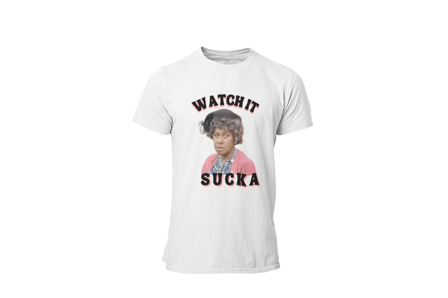"WATCH IT SUCKA" CUSTOM DESIGN GRAPHIC T-SHIRT