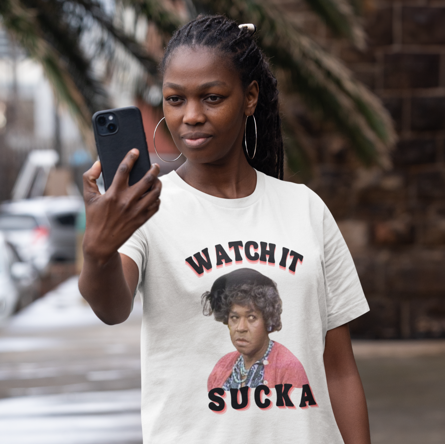 "WATCH IT SUCKA" CUSTOM DESIGN GRAPHIC