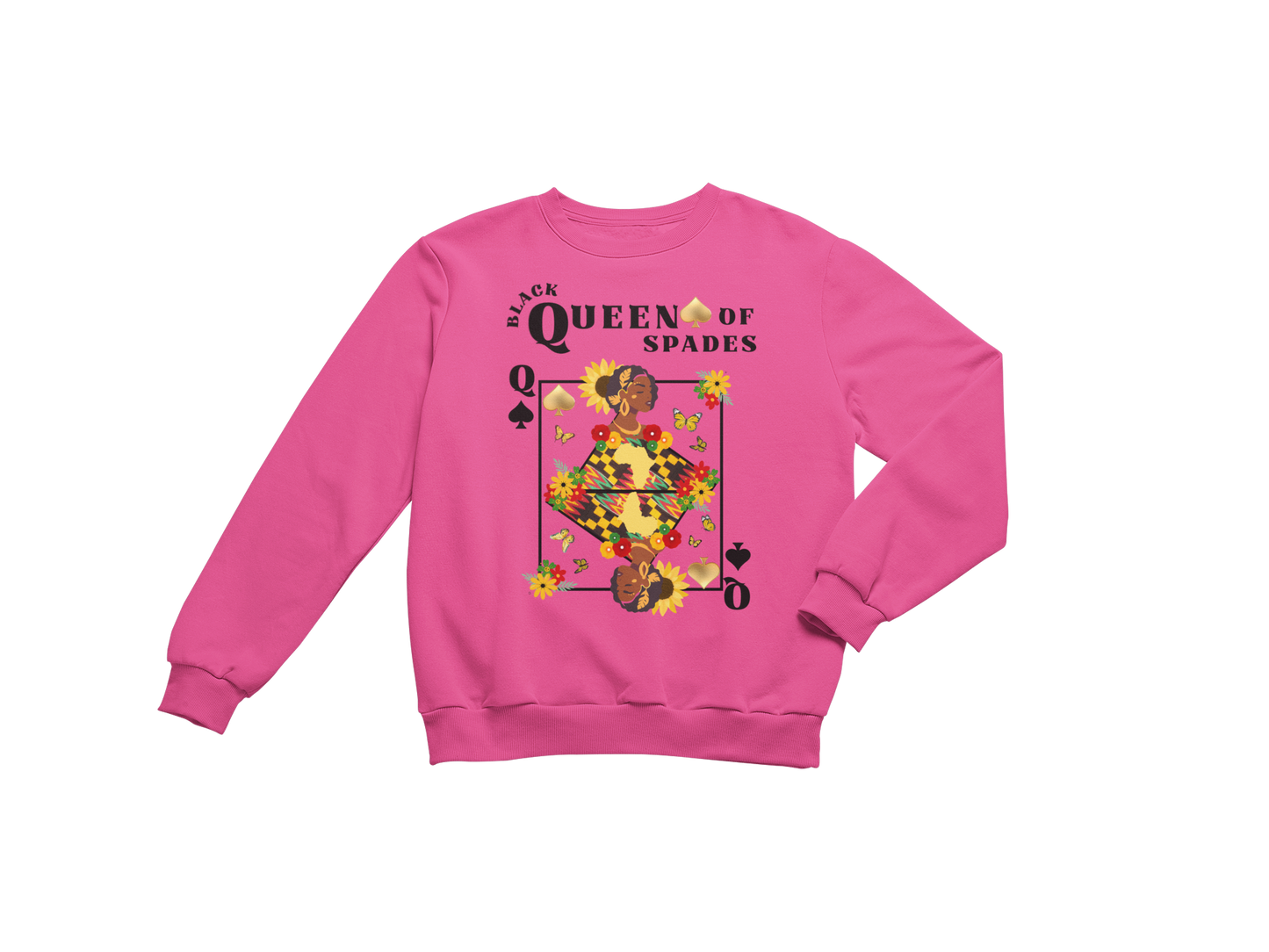 "BLACK QUEEN OF SPADES" CUSTOM SIGNATURE DESIGN