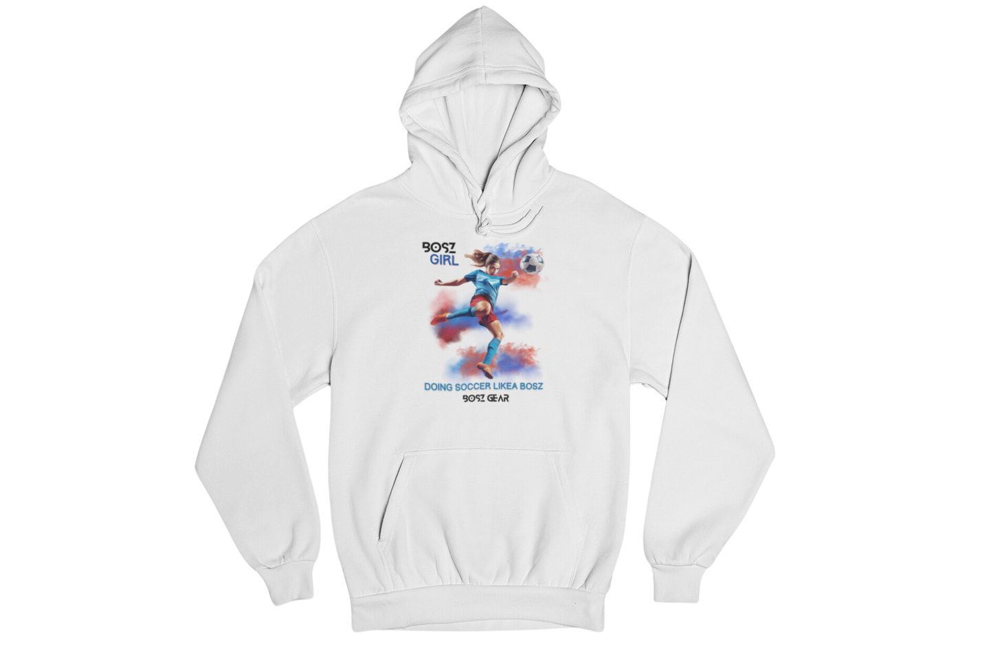 "BOSZ GIRL - DOING SOCCER LIKEA BOSZ" (FEMALE 2) BOSZ GEAR