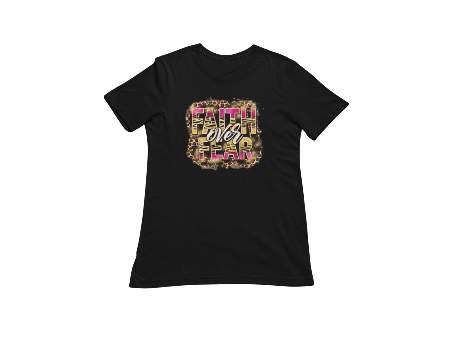 "FAITH OVER FEAR" GRAPHIC PRINT