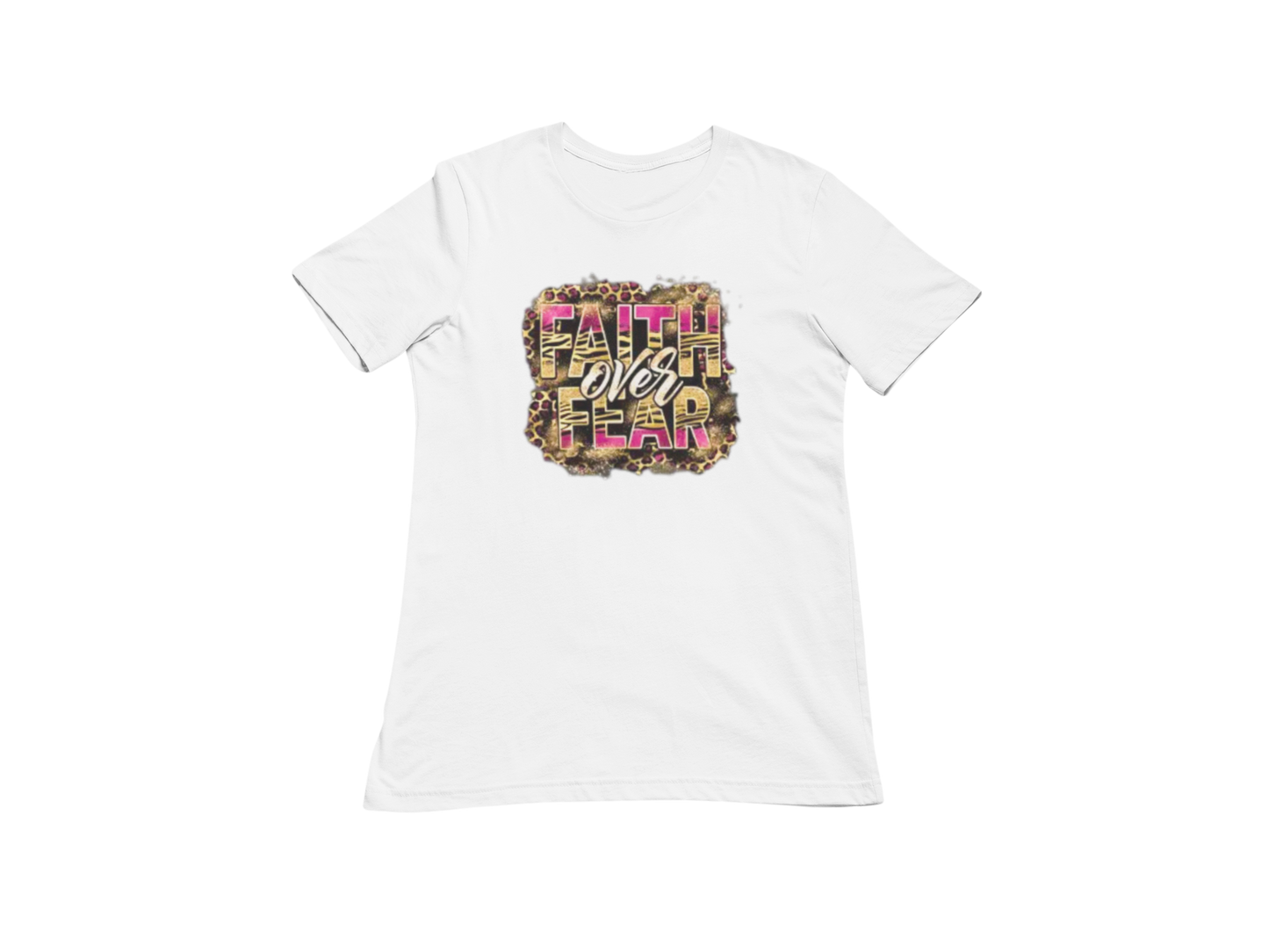"FAITH OVER FEAR" GRAPHIC PRINT
