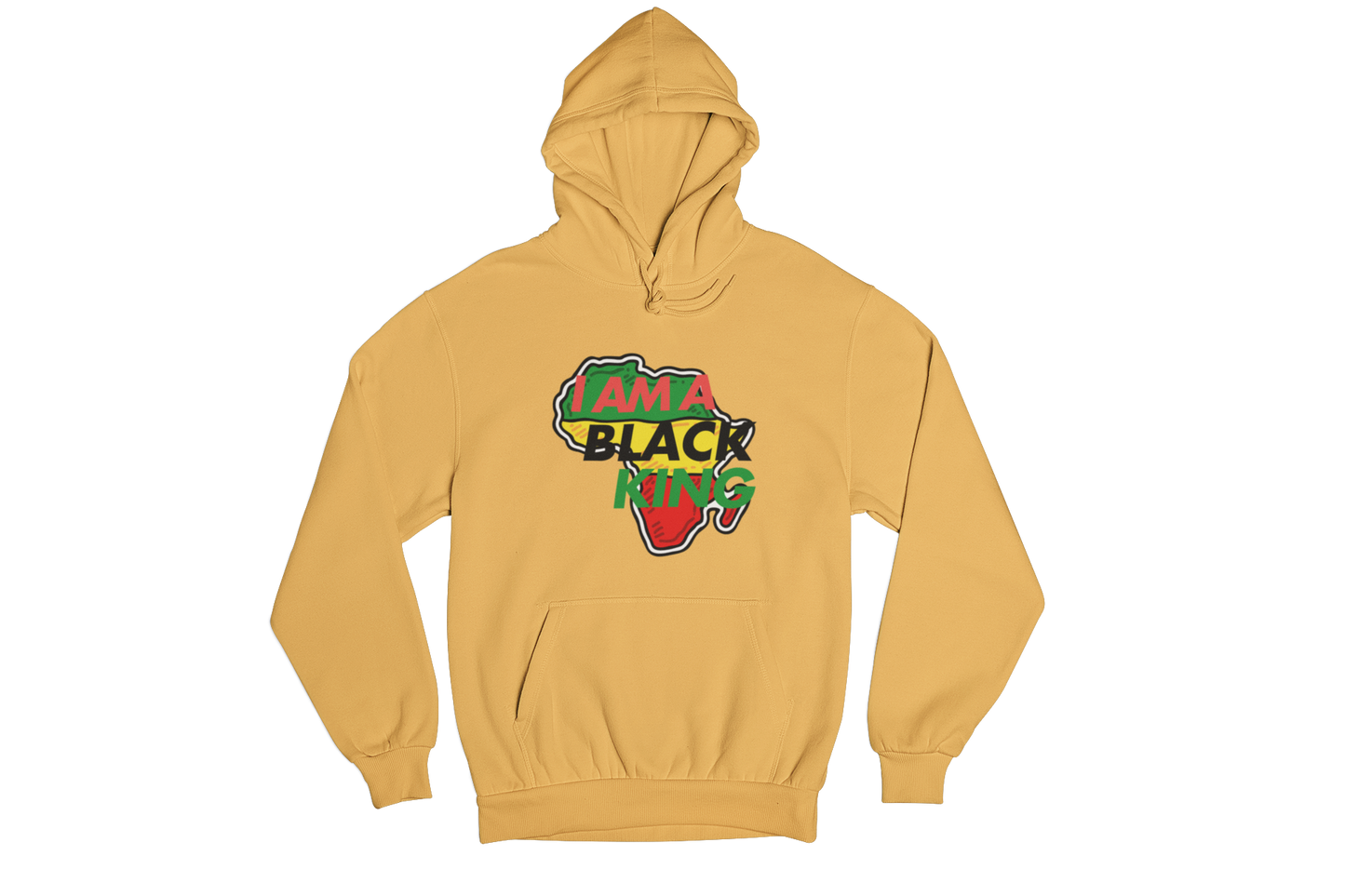 "I AM A BLACK KING OVER AFRICA" CUSTOM GRAPHIC DESIGN