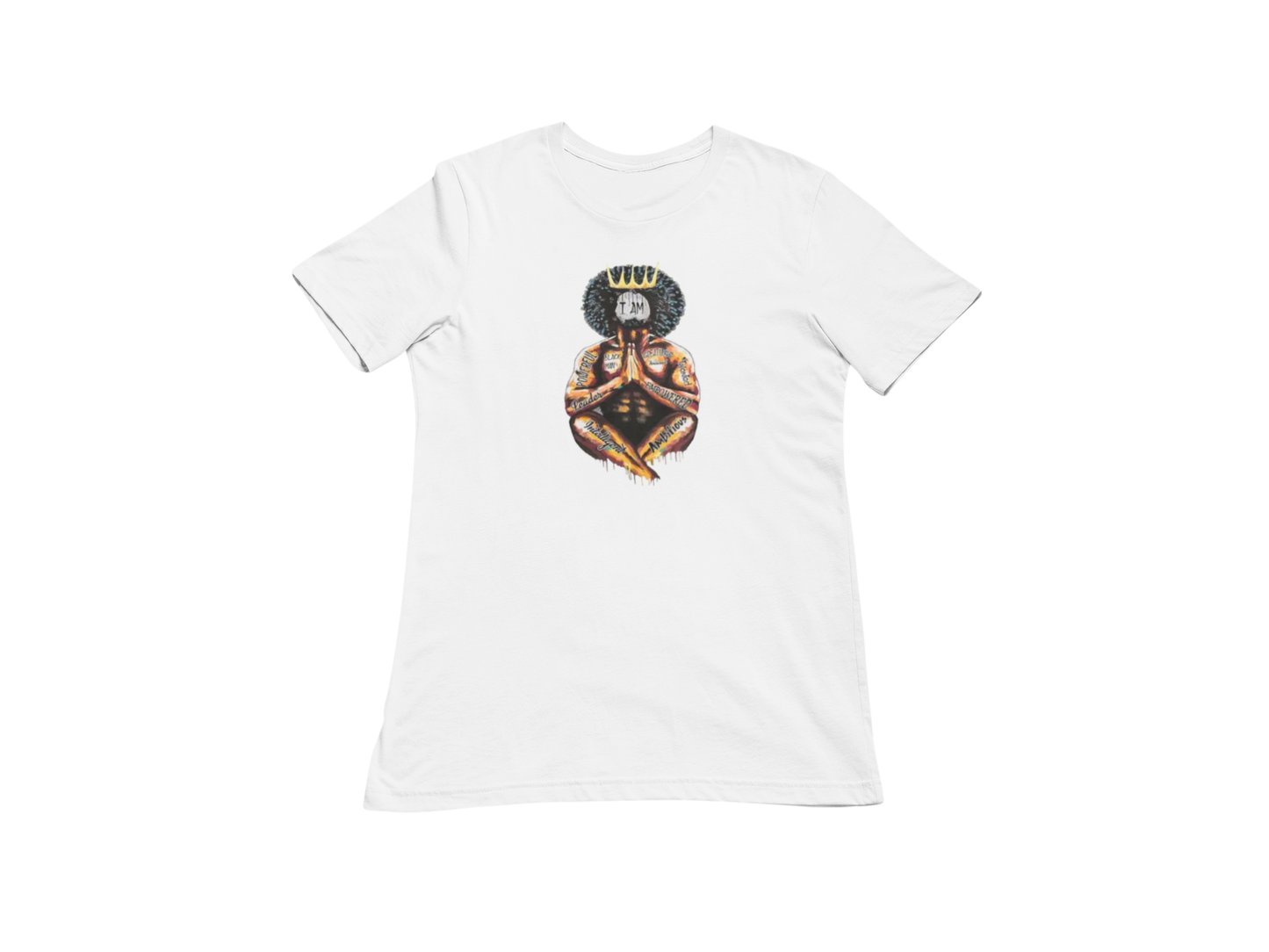 "I AM A BLACK MAN DEFINED " AFRO-CENTRIC GRAPHIC PRINT