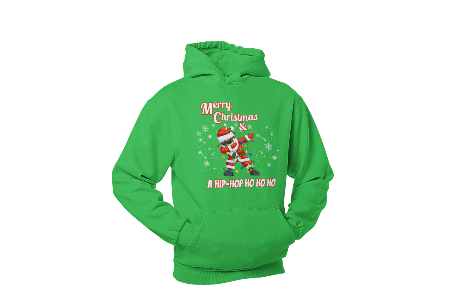 "MERRY CHRISTMAS & A HIP-HOP HO HO HO SIGNATURE HOLIDAY KIDS DESIGN