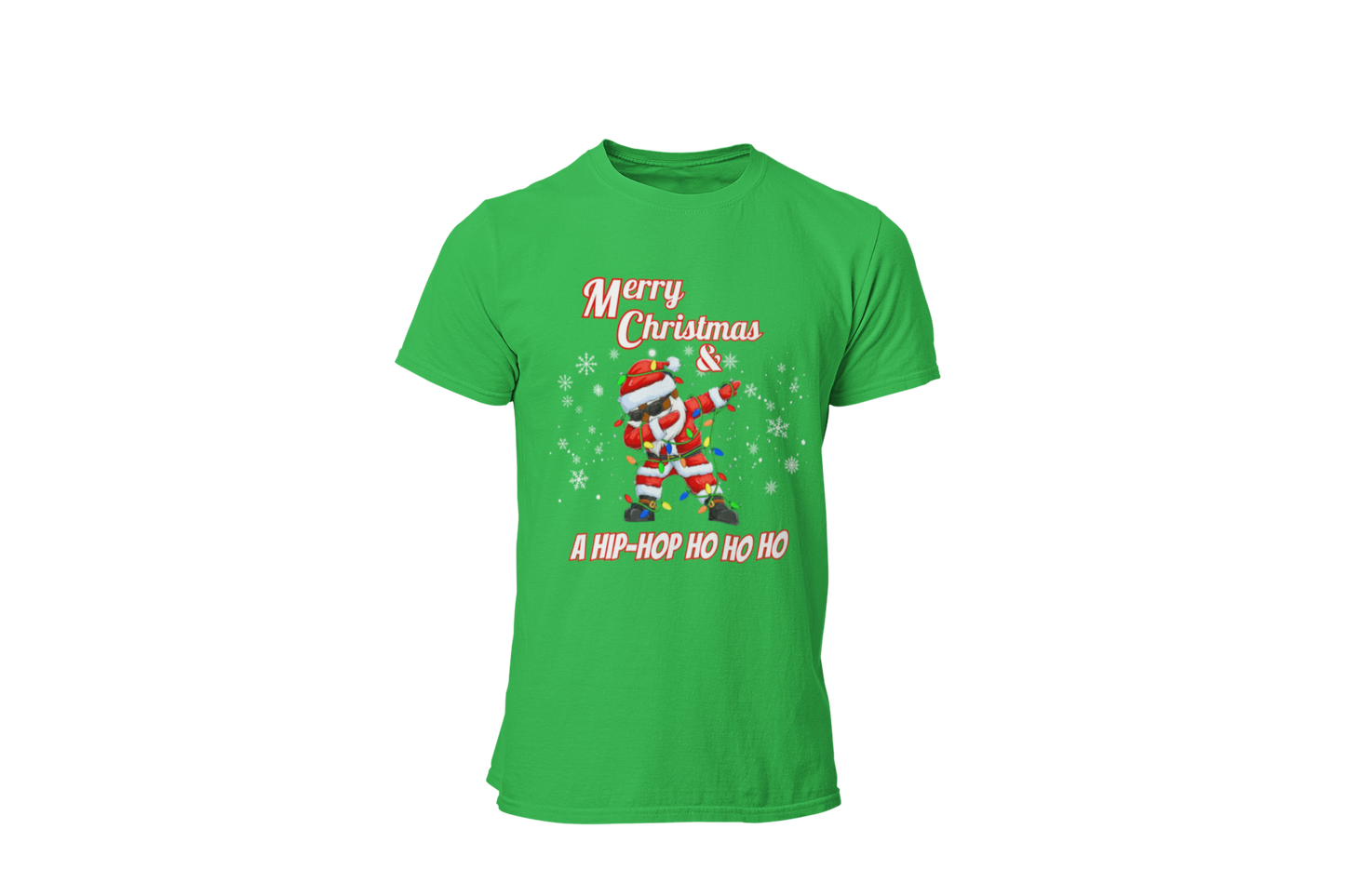 "MERRY CHRISTMAS & A HIP-HOP HO HO HO SIGNATURE HOLIDAY DESIGN