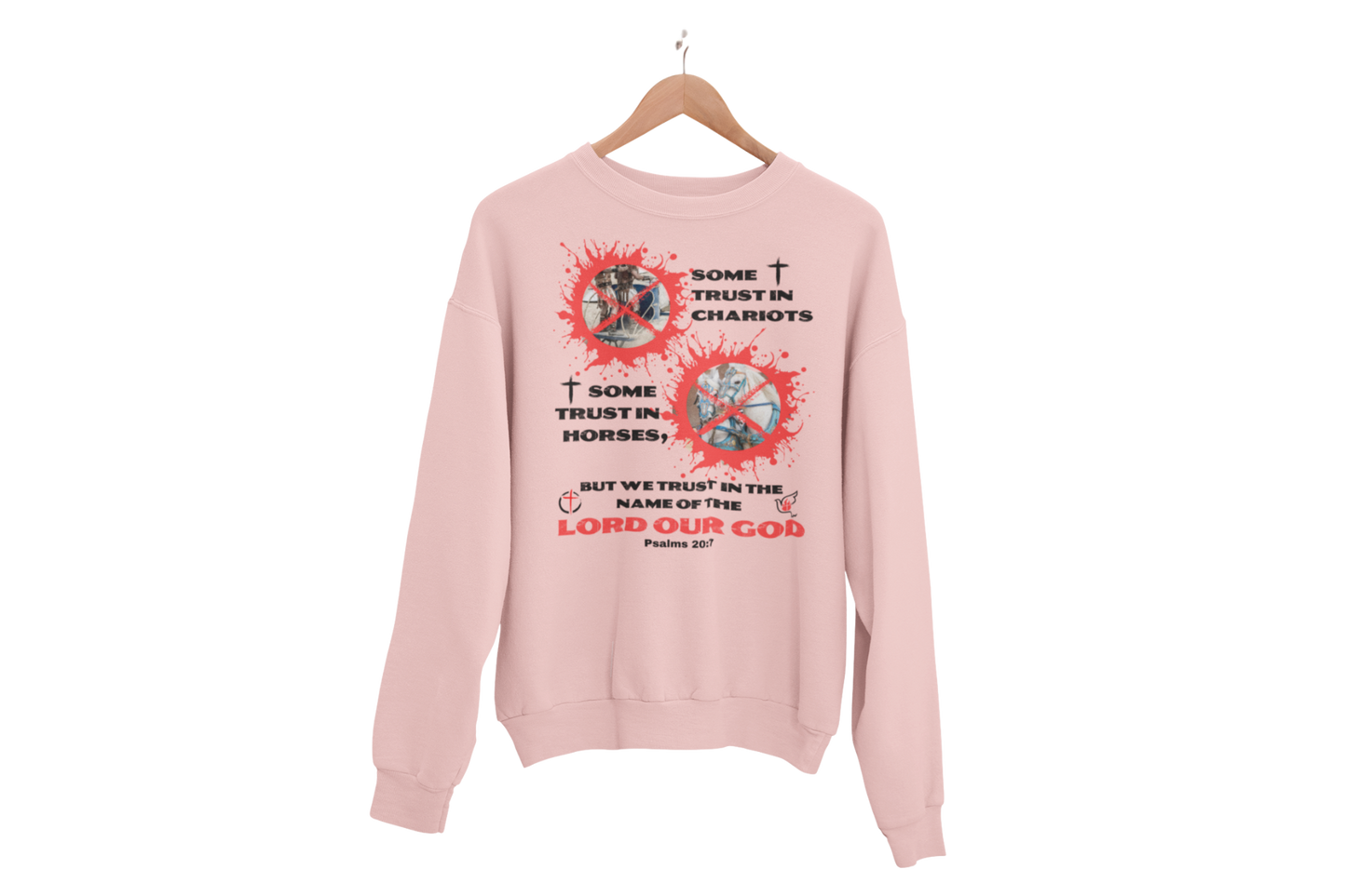 "HORSES & CHARIOTS" SIGNATURE CUSTOM SWEATSHIRT