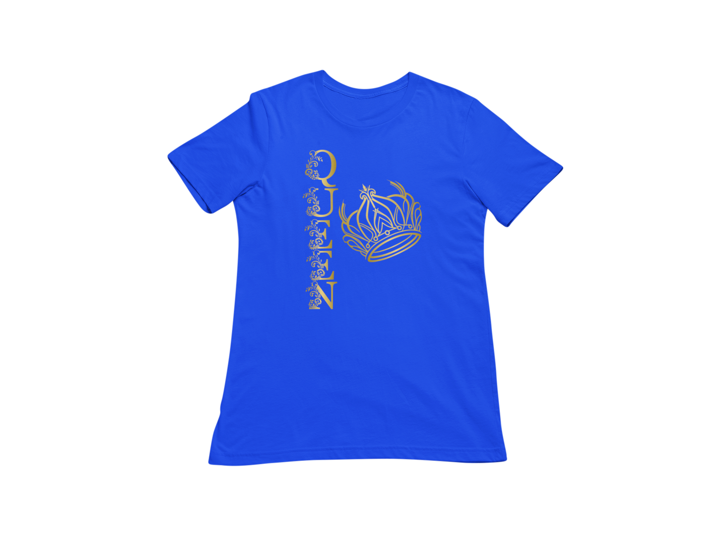 "GOLDEN QUEEN " CUSTOM SIGNATURE DESIGN T-SHIRT