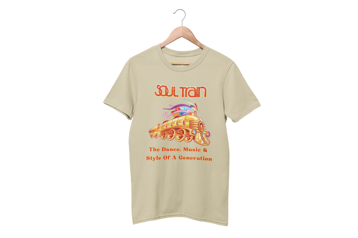 SOUL TRAIN SIGNATURE CUSTOM DESIGN T-SHIRT