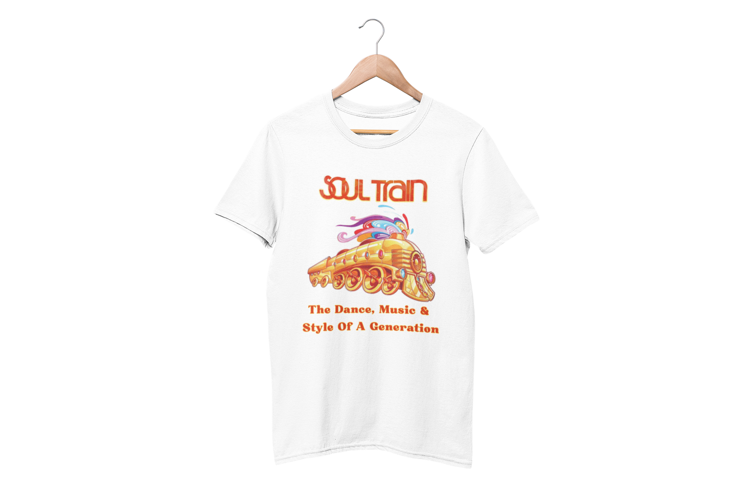SOUL TRAIN SIGNATURE CUSTOM DESIGN T-SHIRT