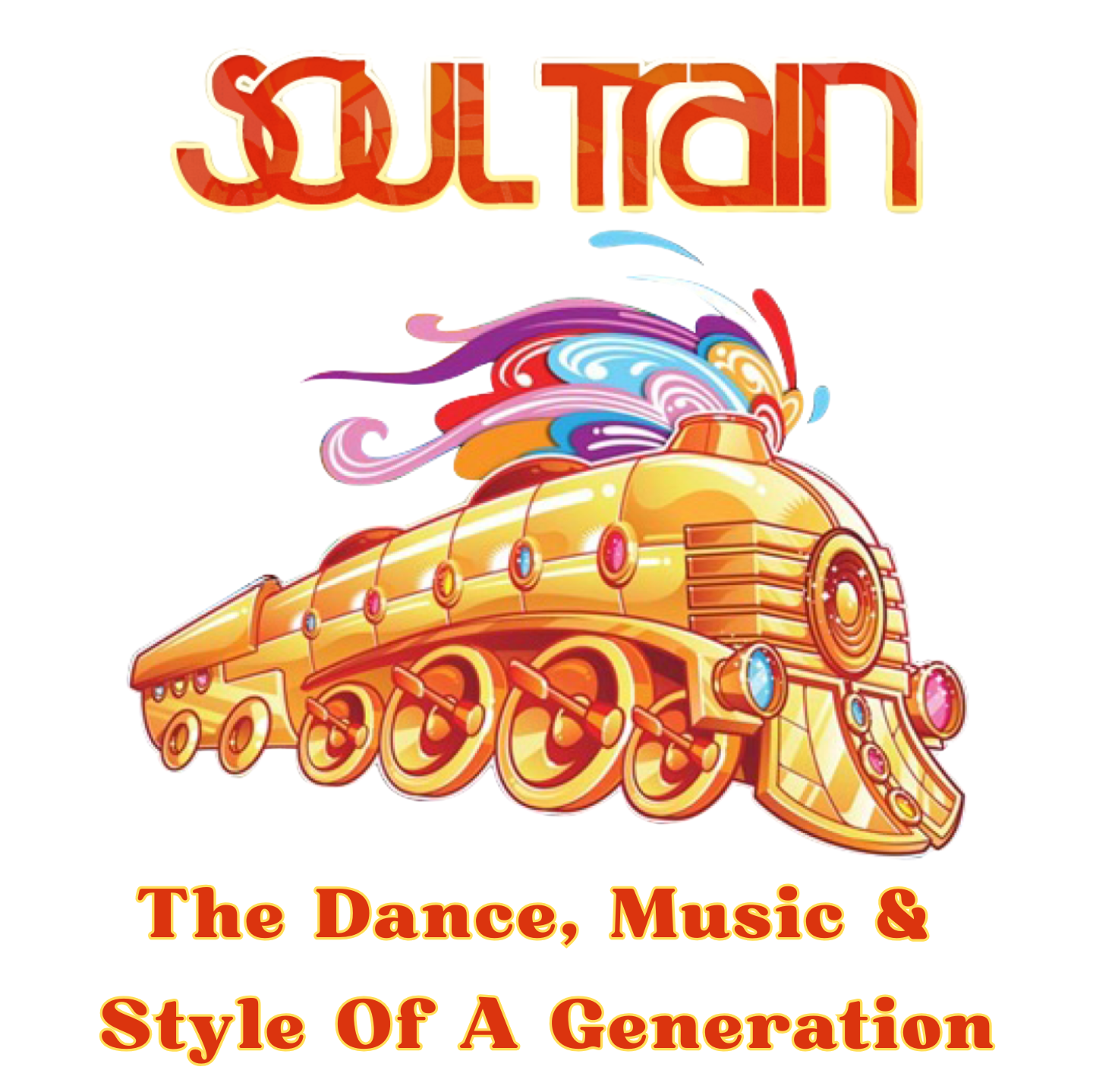SOUL TRAIN SIGNATURE CUSTOM DESIGN T-SHIRT