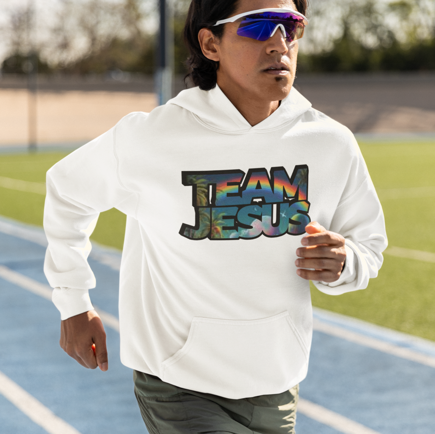 "TEAM JESUS 3D" SIGNATURE CUSTOM HOODIE