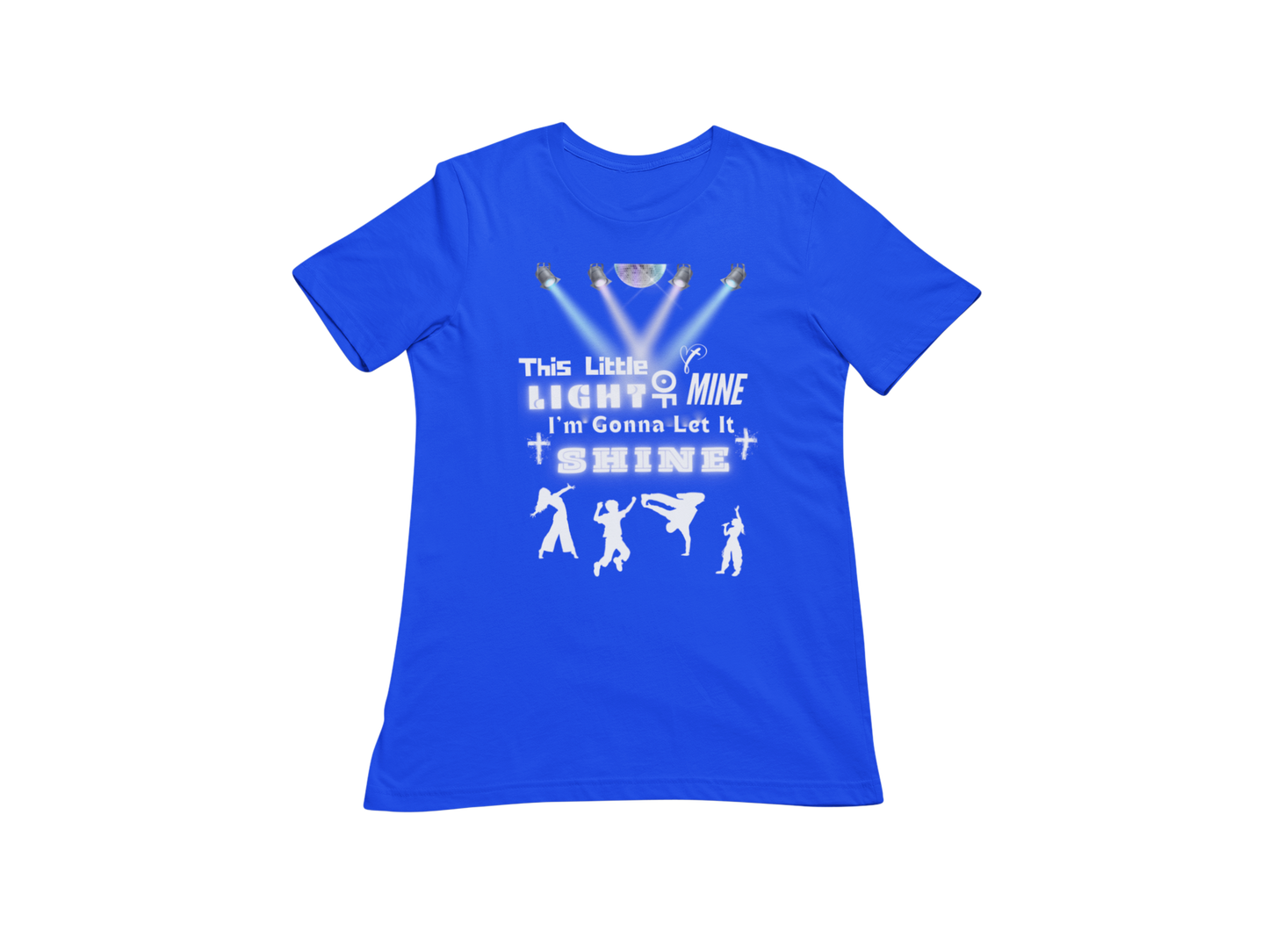 "THIS LITTLE LIGHT OF MINE" CUSTOM GRAPHIC T-SHIRT