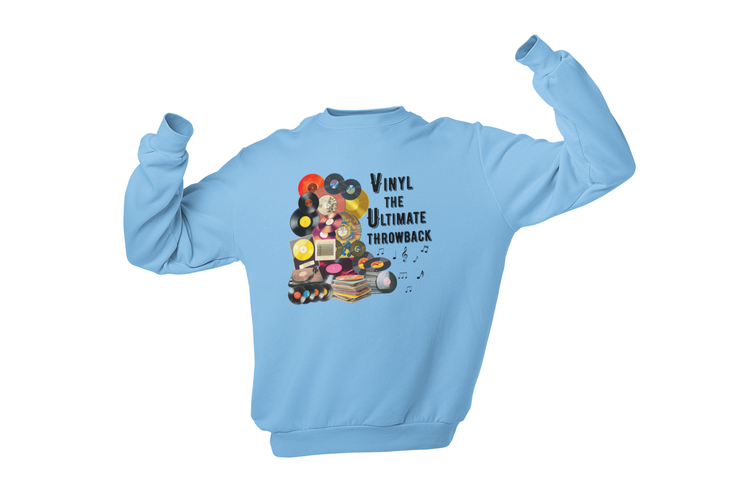 "VINYL THE ULTIMATE THROWBACK" CUSTOM DESIGN