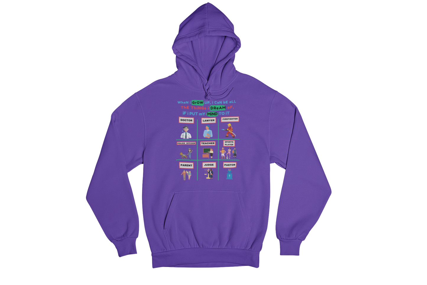 "WHEN I GROW UP" CUSTOM GRAPHIC DESIGN