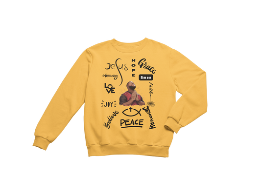 "POWER OF A PRAYING MAN" SIGNATURE CUSTOM SWEATSHIRT