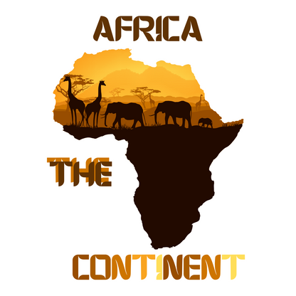 "AFRICA THE CONTINENT" CUSTOM GRAPHIC DESIGN