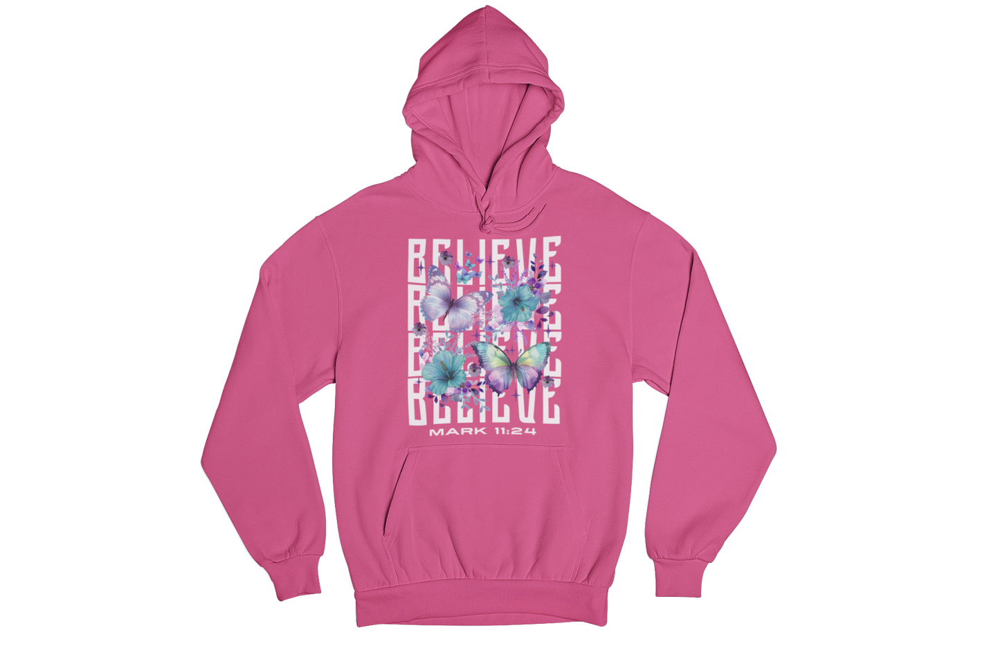 "BELIEVE -MARK 11:24" CUSTOM SIGNATURE DESIGN