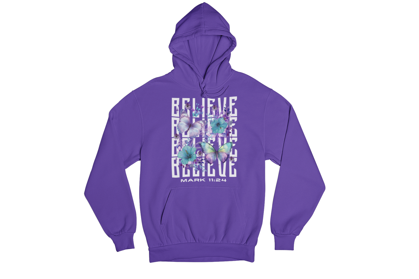 "BELIEVE -MARK 11:24" CUSTOM SIGNATURE DESIGN