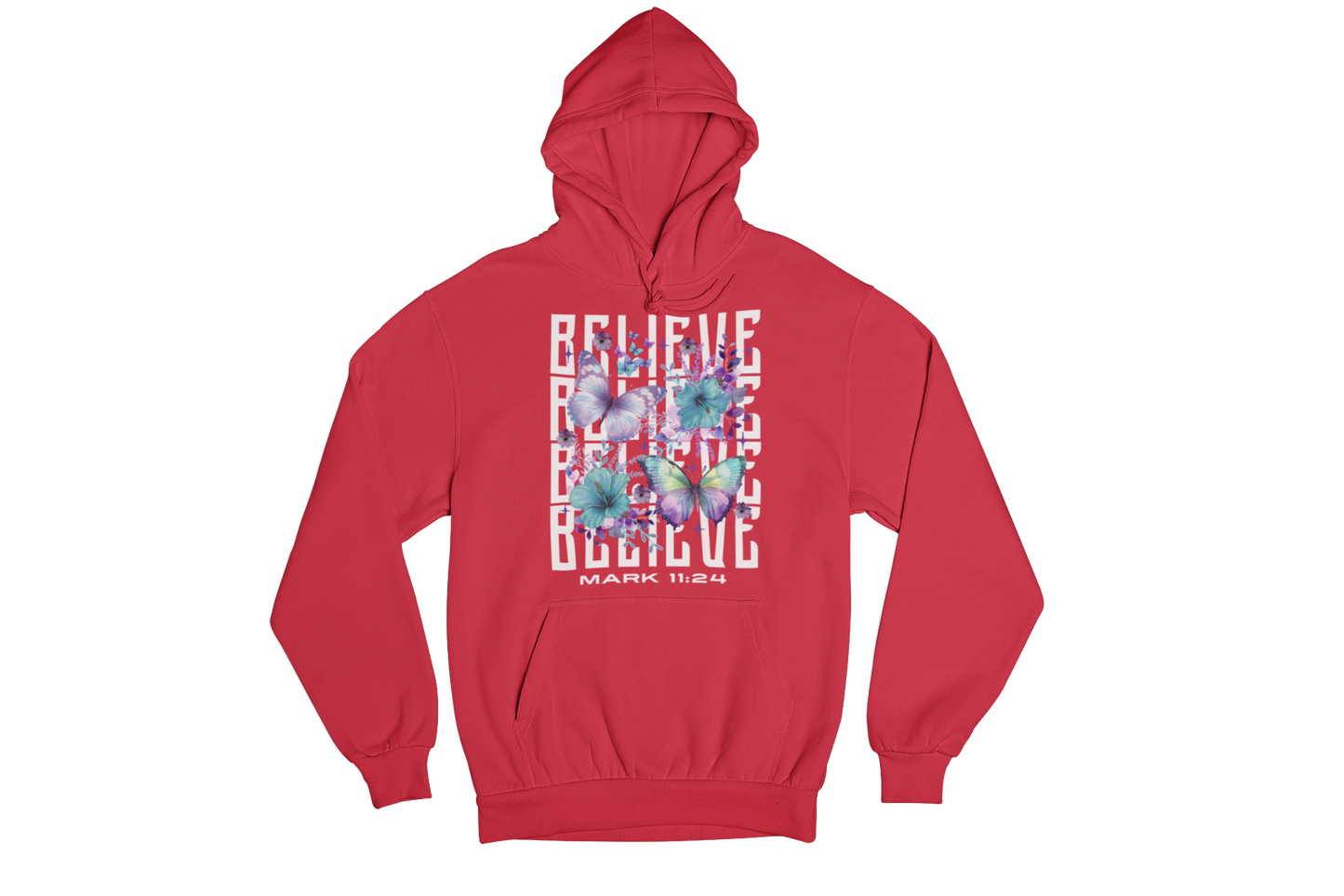 "BELIEVE -MARK 11:24" CUSTOM SIGNATURE DESIGN