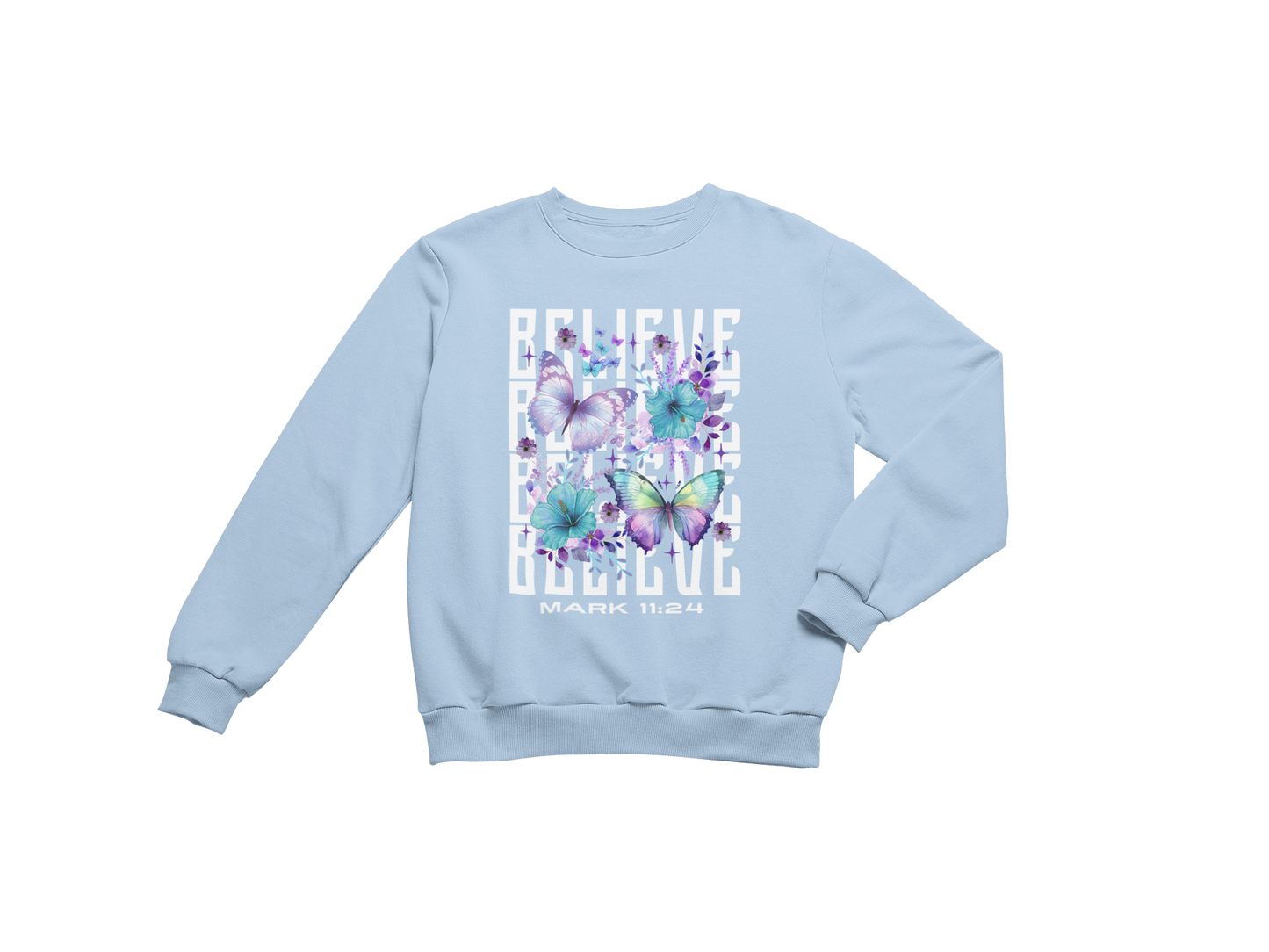 "BELIEVE -MARK 11:24" CUSTOM SIGNATURE DESIGN