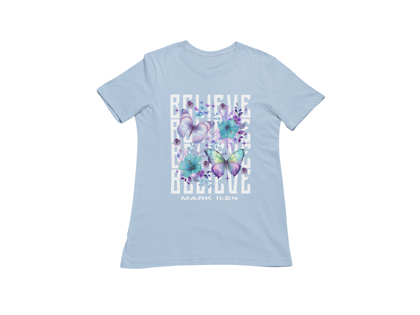 "BELIEVE -MARK 11:24" CUSTOM SIGNATURE DESIGN