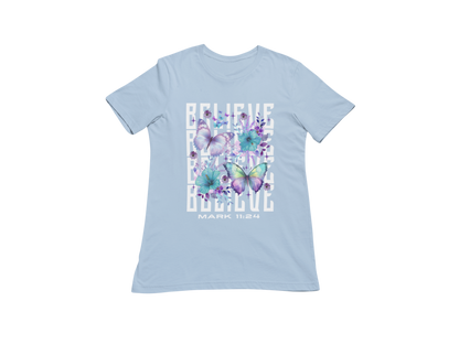 "BELIEVE -MARK 11:24" CUSTOM SIGNATURE DESIGN