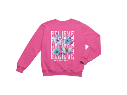 "BELIEVE -MARK 11:24" CUSTOM SIGNATURE DESIGN