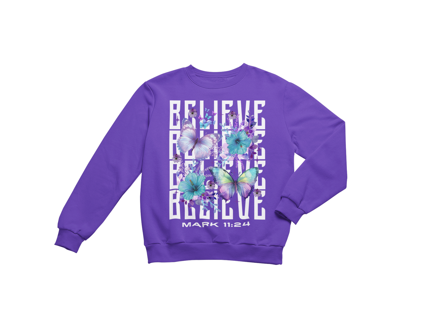 "BELIEVE -MARK 11:24" CUSTOM SIGNATURE DESIGN