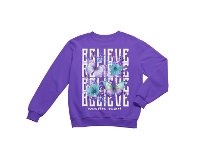 "BELIEVE -MARK 11:24" CUSTOM SIGNATURE DESIGN