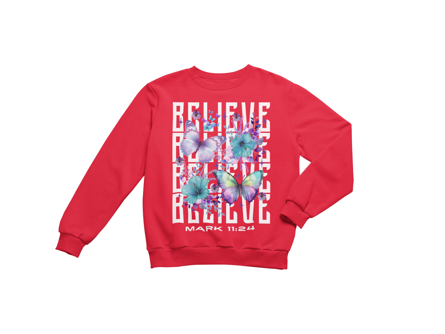 "BELIEVE -MARK 11:24" CUSTOM SIGNATURE DESIGN