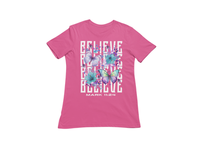 "BELIEVE -MARK 11:24" CUSTOM SIGNATURE DESIGN