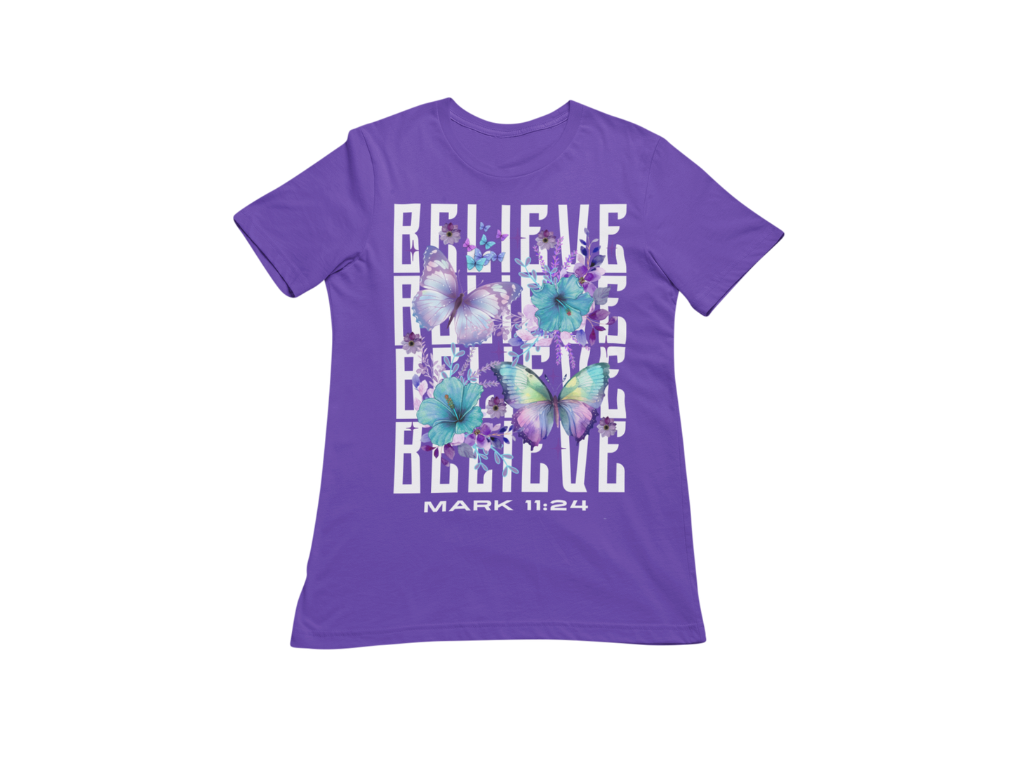 "BELIEVE -MARK 11:24" CUSTOM SIGNATURE DESIGN