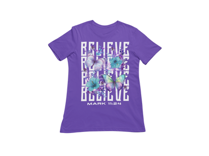 "BELIEVE -MARK 11:24" CUSTOM SIGNATURE DESIGN