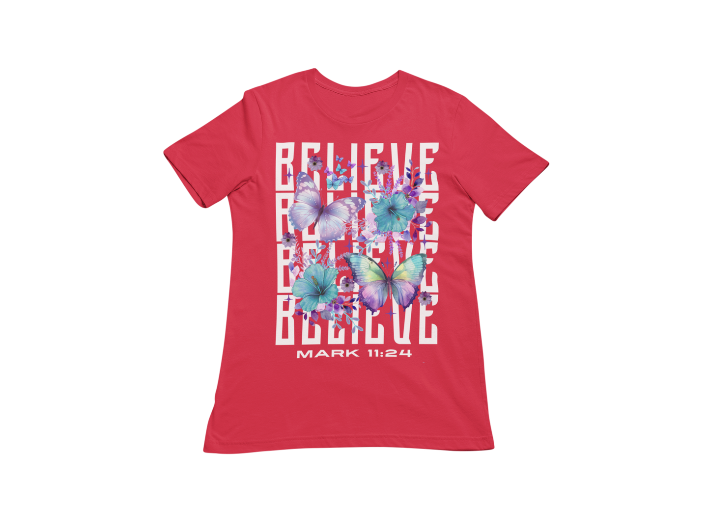 "BELIEVE -MARK 11:24" CUSTOM SIGNATURE DESIGN