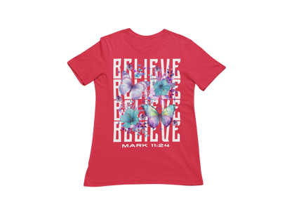 "BELIEVE -MARK 11:24" CUSTOM SIGNATURE DESIGN