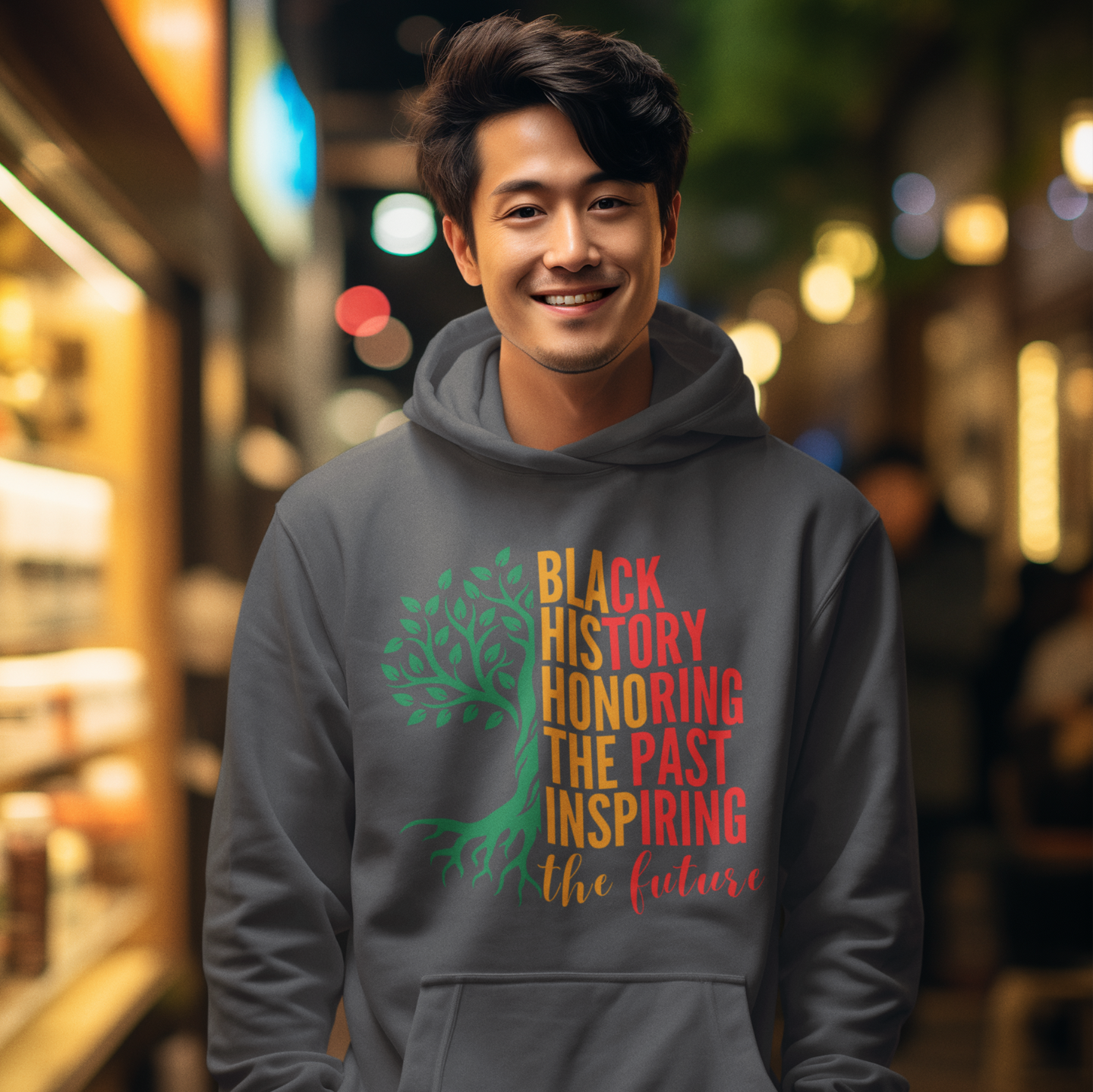 "BLACK HISTORY HONORING THE PAST INSPIRING THE FUTURE" CUSTOM DESIGN