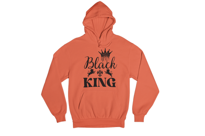 "BLACK KING" CUSTOM GRAPHIC DESIGN HOODIE