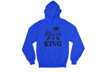 "BLACK KING" CUSTOM GRAPHIC DESIGN HOODIE
