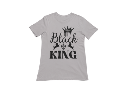 "BLACK KING" CUSTOM GRAPHIC DESIGN T-SHIRT