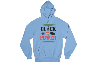 "BLACK POWER" CUSTOM GRAPHIC HOODIE