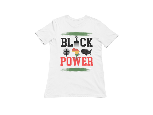 "BLACK POWER" CUSTOM GRAPHIC T-SHIRT