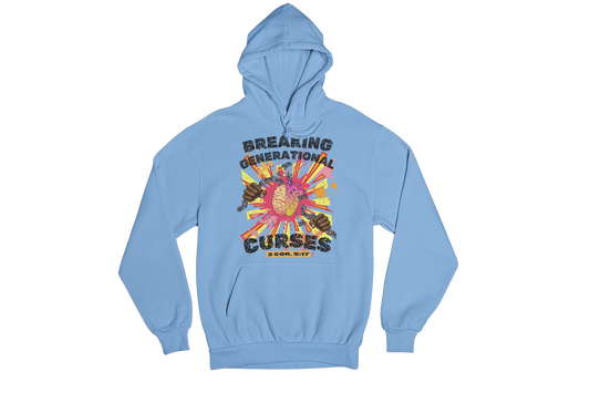 "BREAKING GENERATIONAL CURSES" CUSTOM GRAPHIC HOODIE
